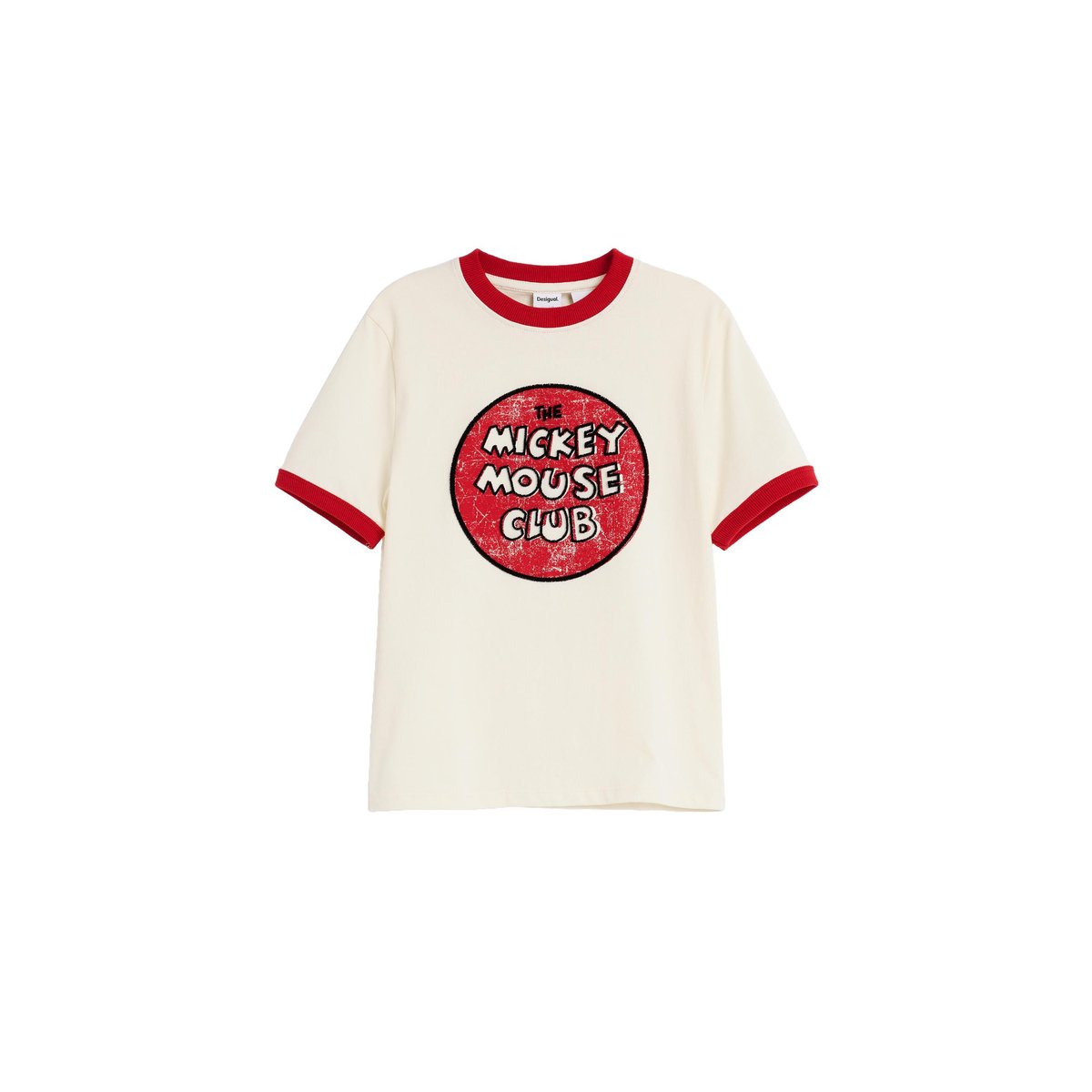 T-shirt rétro Mickey™ beige, DESIGUAL