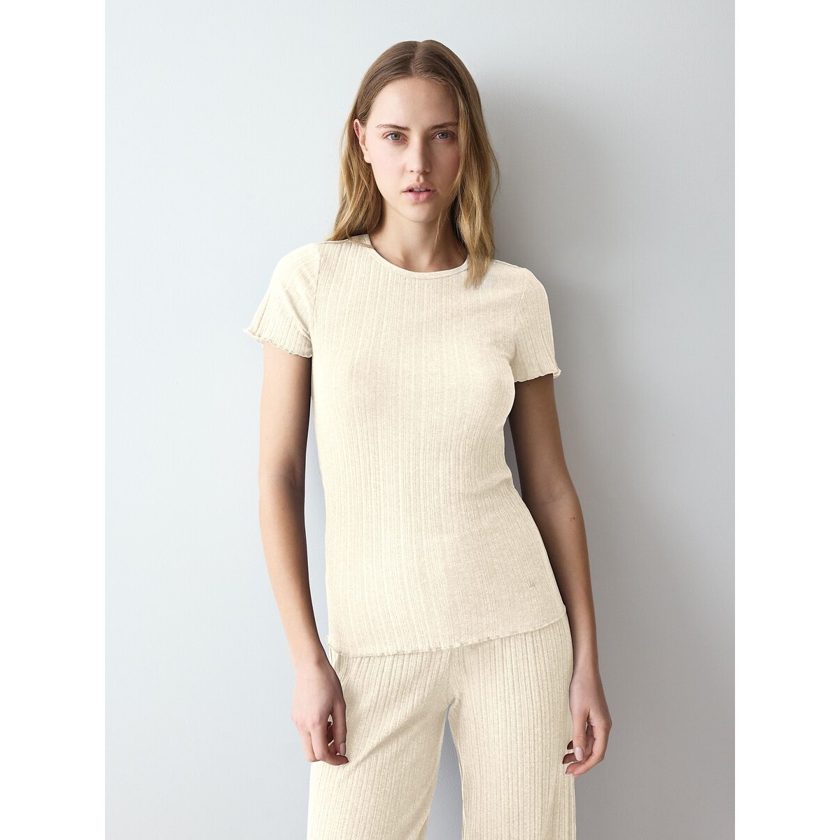 Pyjama coton blanc cassé, TRIUMPH