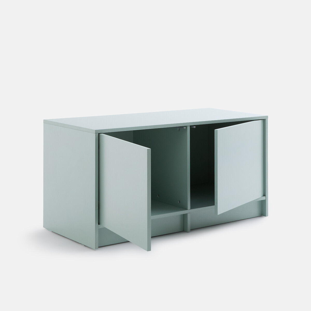 Credenza bassa, impiallacciatura in rovere, SENSSIA celadon, LA REDOUTE INTERIEURS