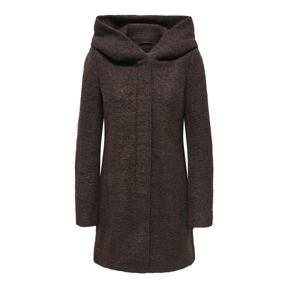 Manteau En Laine chocolate torte, ONLY