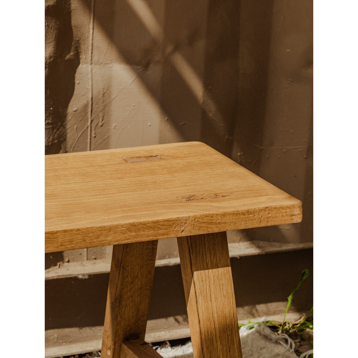 Banc en bois Antoine N°418 - Bon état bois clair, DEBONGOUT