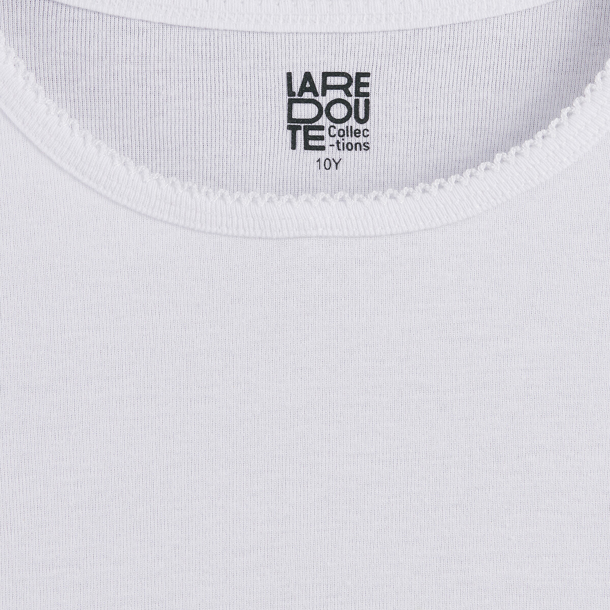 Confezione da 3 T-shirt intime bianco + bianco + bianco, LA REDOUTE COLLECTIONS