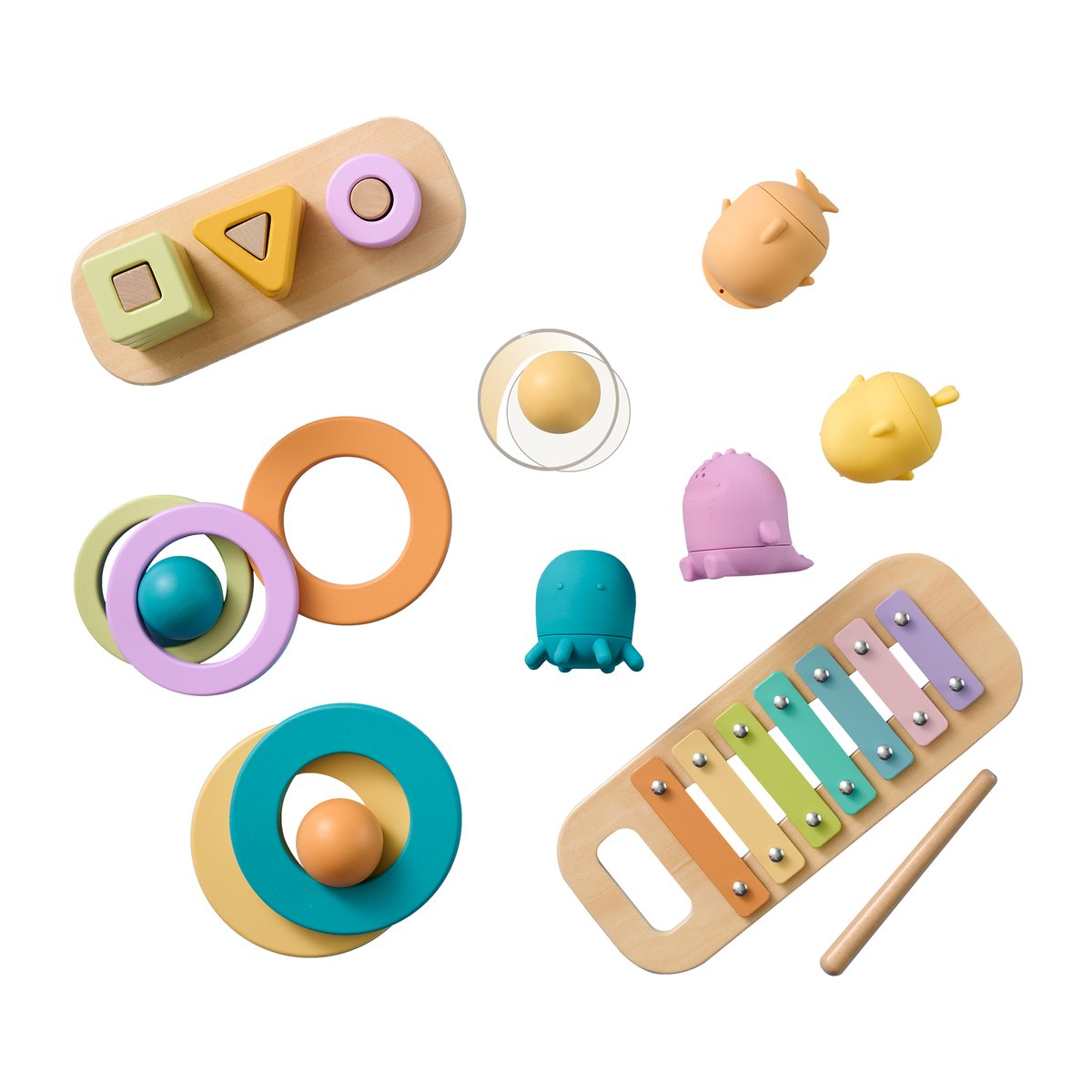Coffret de jouets Montessori multicolore, PETITE AMELIE