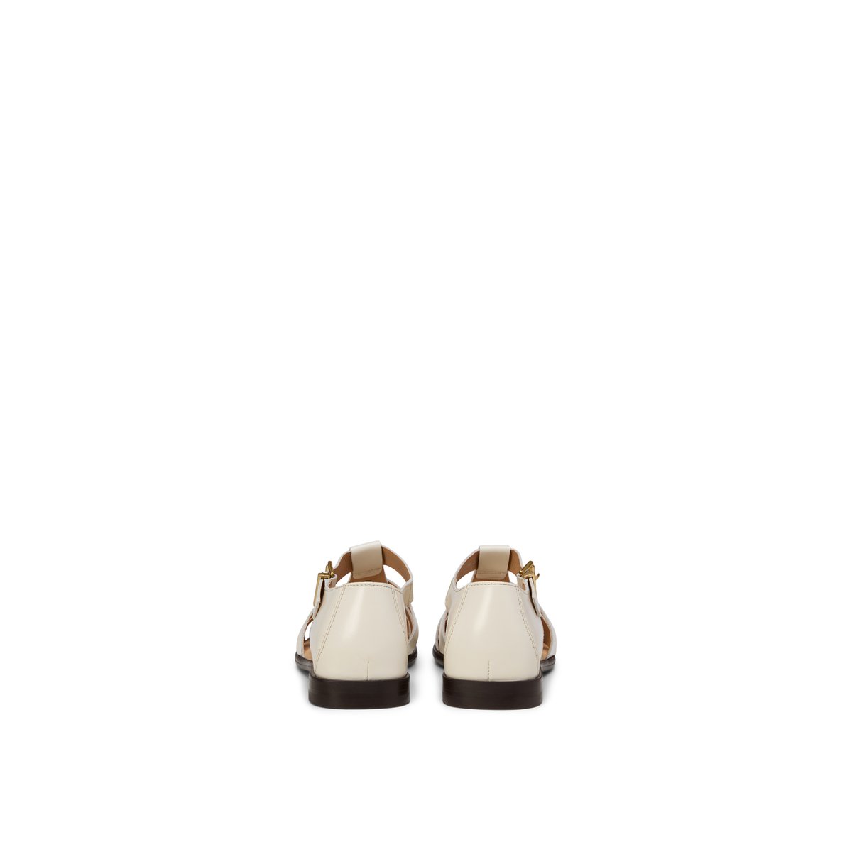 Sandales de pêcheur modèle Fiona en cuir de vache raffiné beige, MARC O'POLO