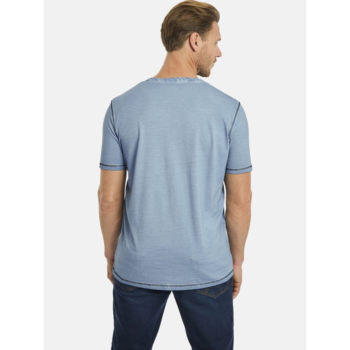 T-shirt GODBERT bleu clair, JAN VANDERSTORM