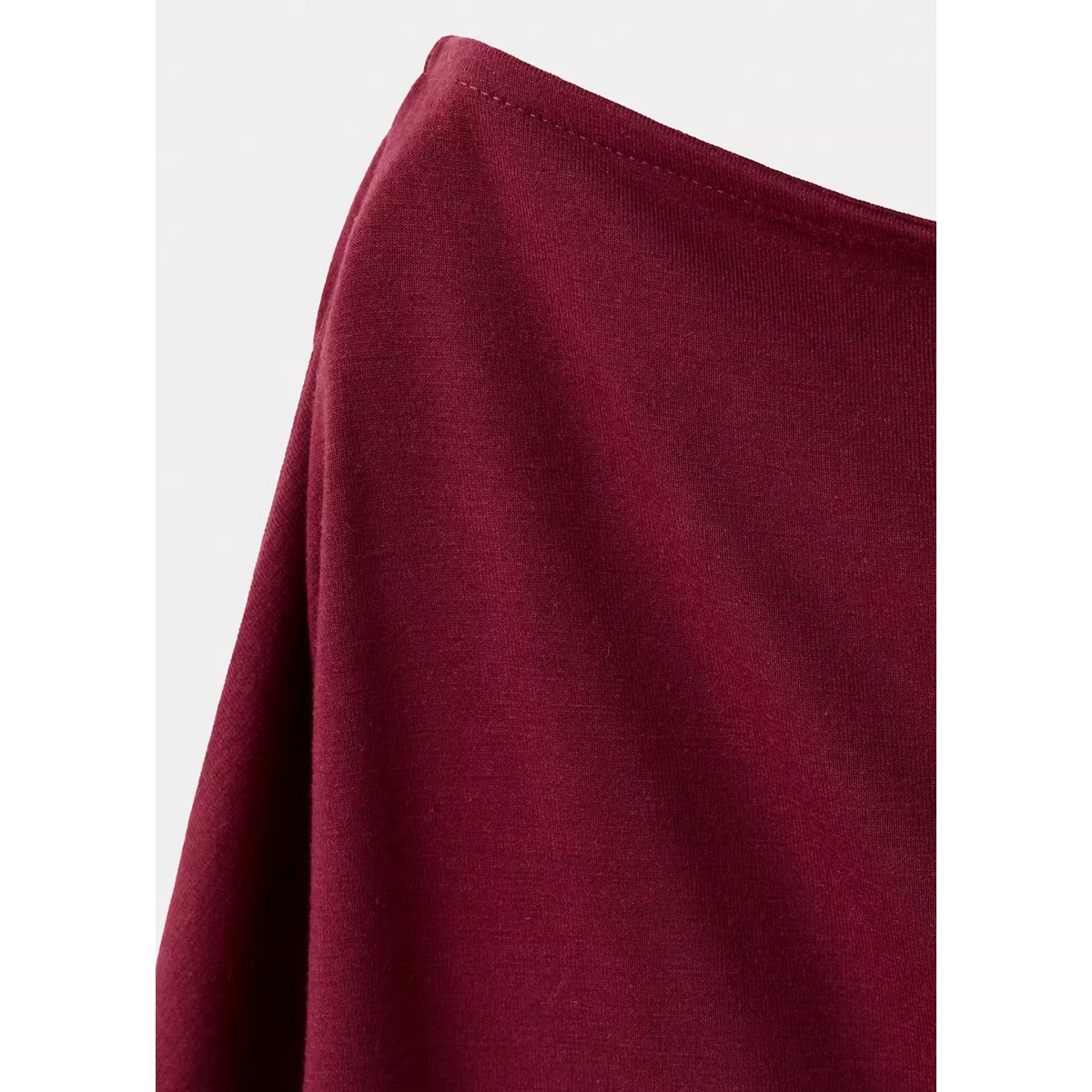 T-shirt manches chauve-souris bordeaux, MANGO TEEN