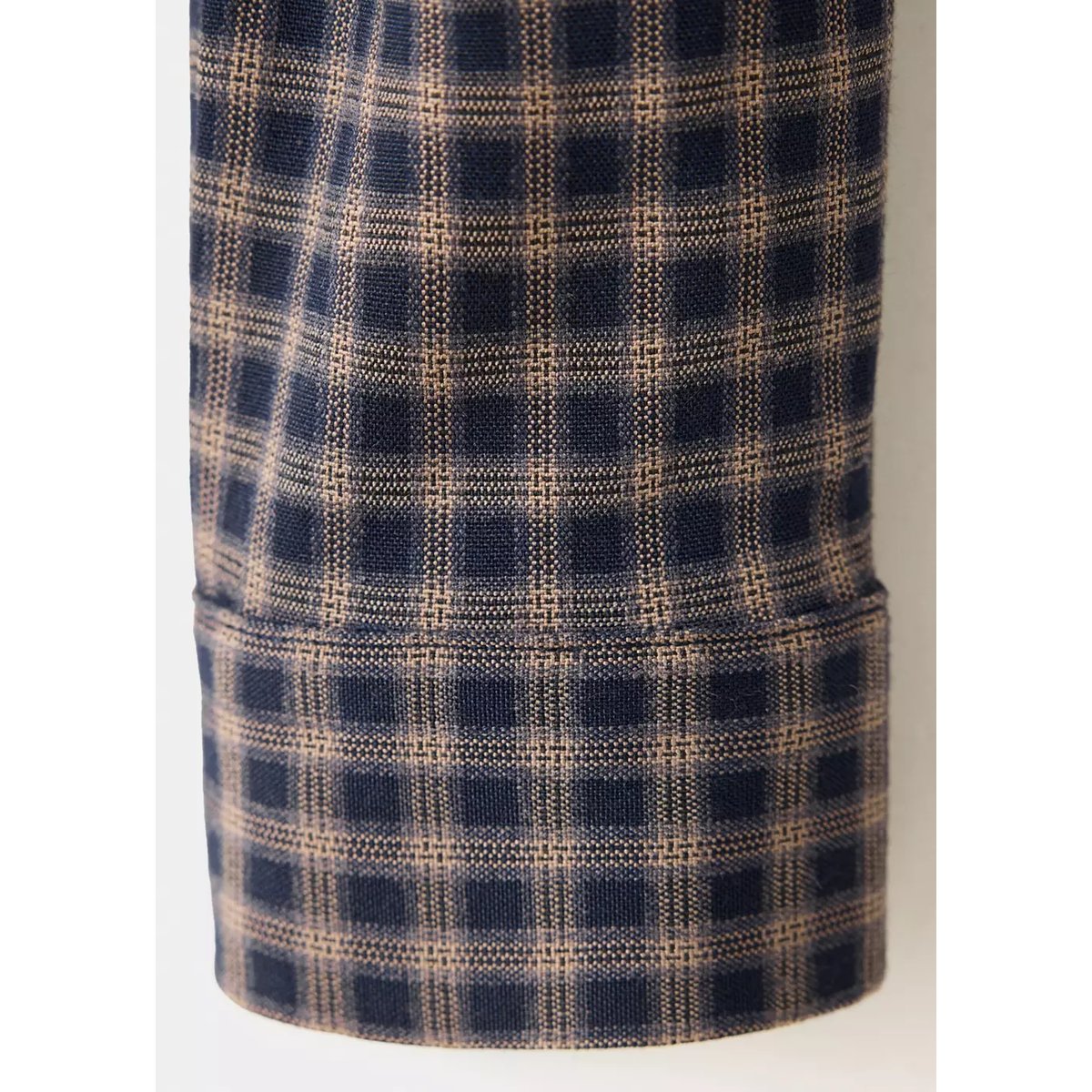 Chemise à carreaux bleu marine, MANGO KIDS