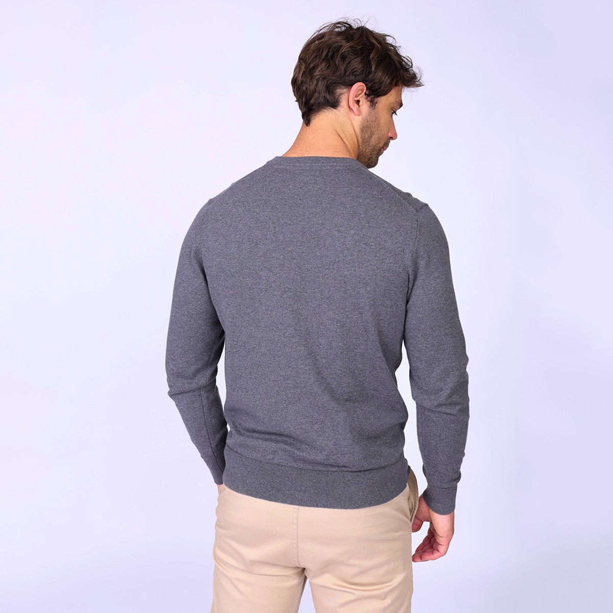 Pull Erwann anthracite, MISE AU GREEN