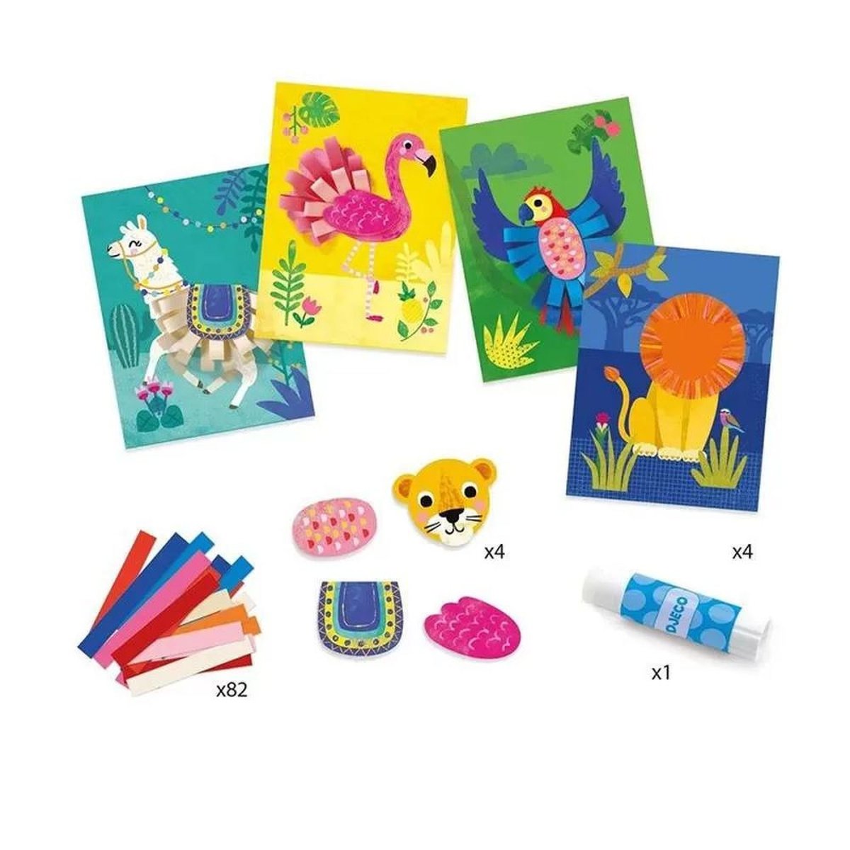 Collages pour les petits multicolore, DJECO