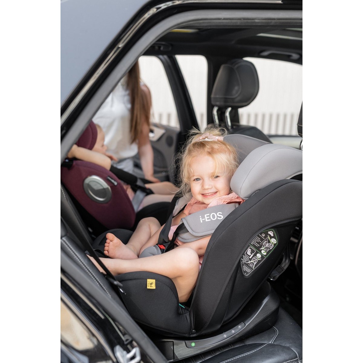 Siège auto I-size - groupe 0+/1/2/3 - (0-36kg) - Inclinable - 40 -150cm - i-EOS - beige beige, BEBELISSIMO J'AIME