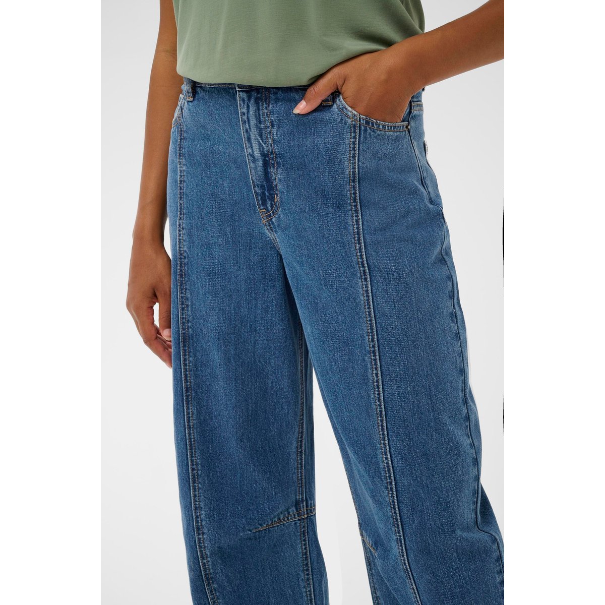 Jeans bleu blue denim, KAFFE