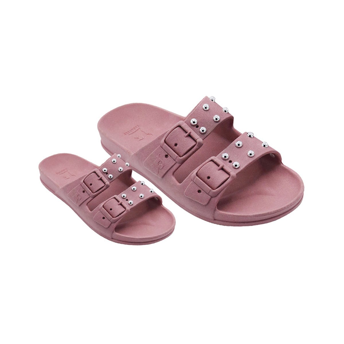 Sandales plates Enfant FLORIANOPOLIS rose vintage, CACATOES