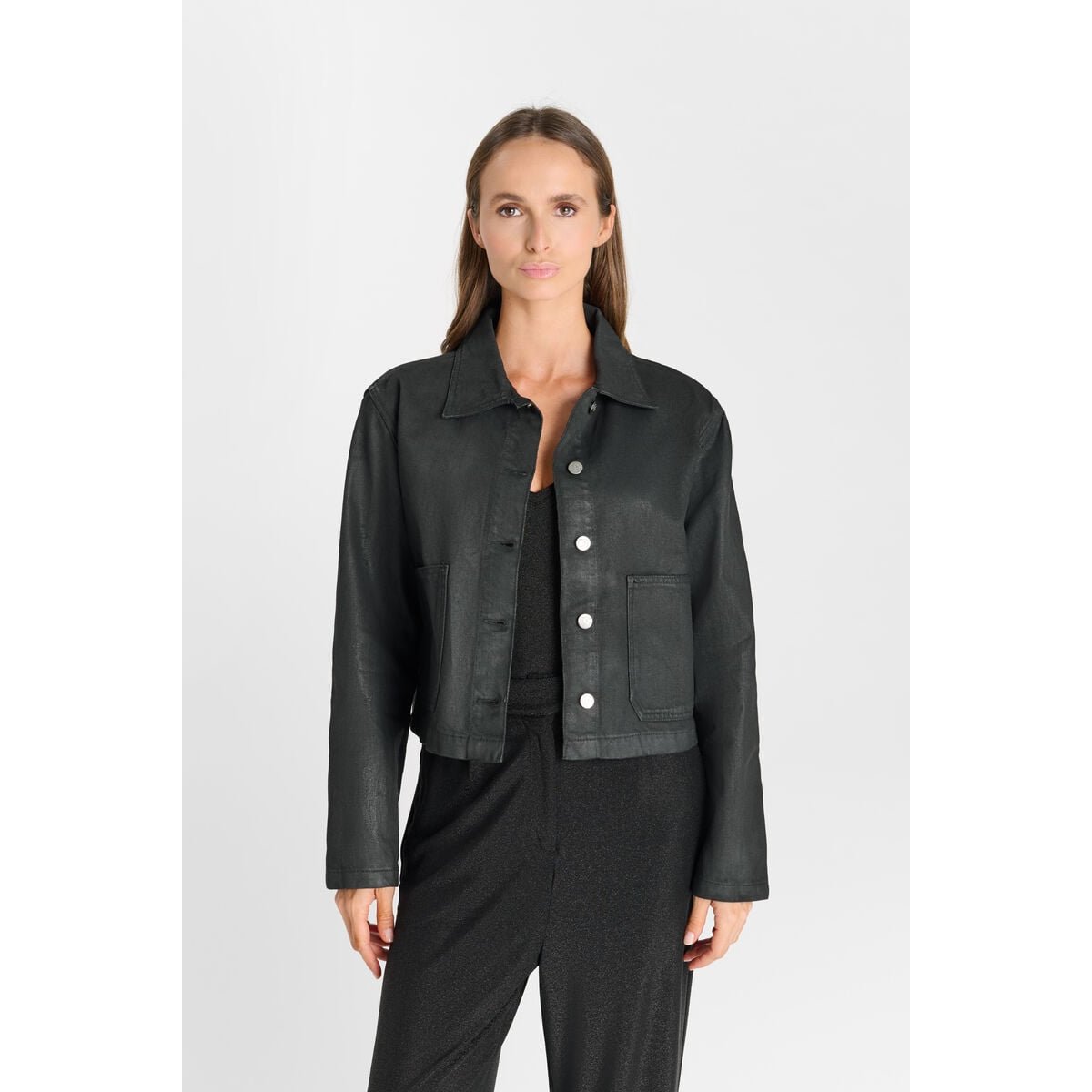 Veste AKSEL black / black, LE TEMPS DES CERISES