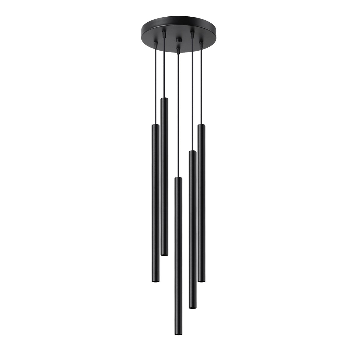 Suspension Acier Noir G9 5 Pastelo noir, EDEN