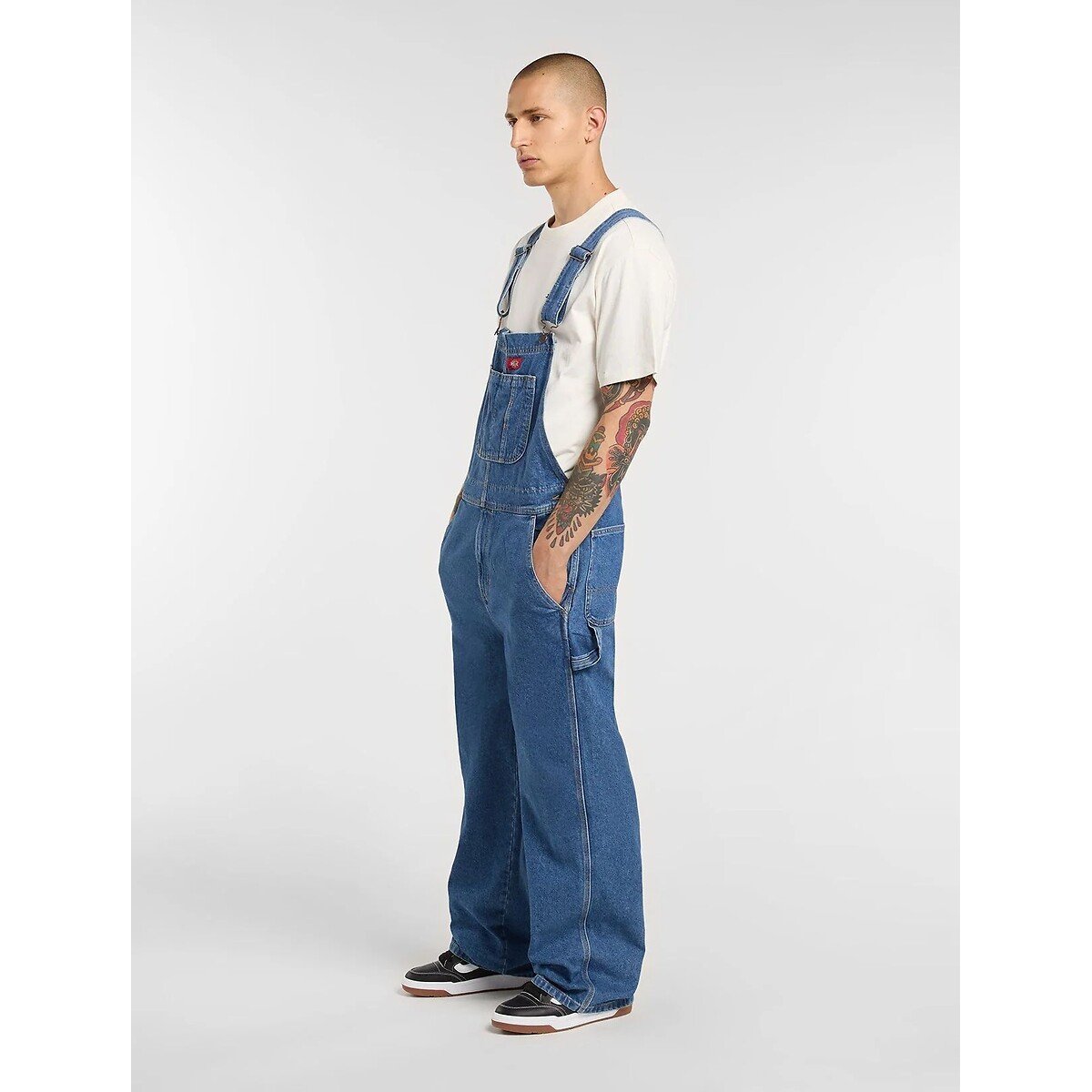 Salopette en denim, Bib bleu denim, DICKIES