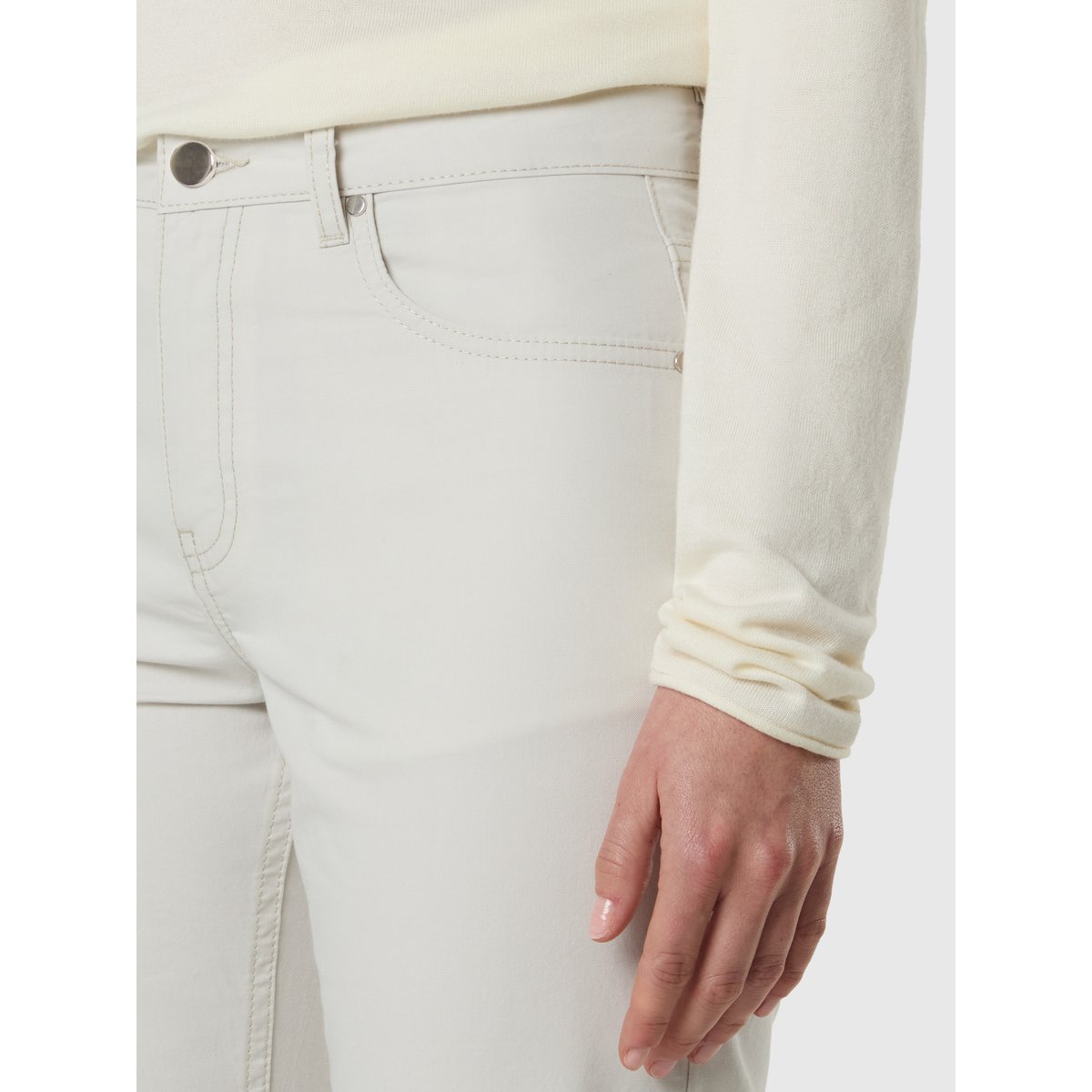 Pantalon en coton-TENCEL™ à 5 poches guimauve, NORTH SAILS
