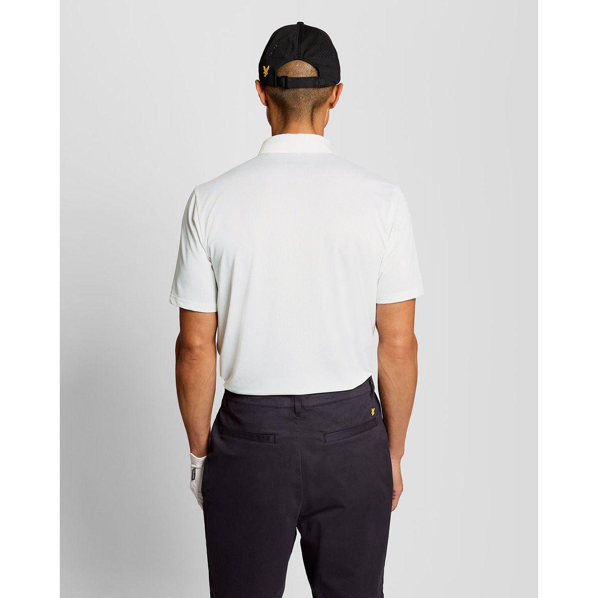 Polo patte dissimulée blanc, LYLE & SCOTT