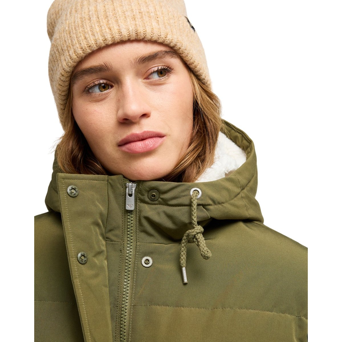 Manteau à capuche SEASIDE MEMORIES. vert winter moss, ROXY