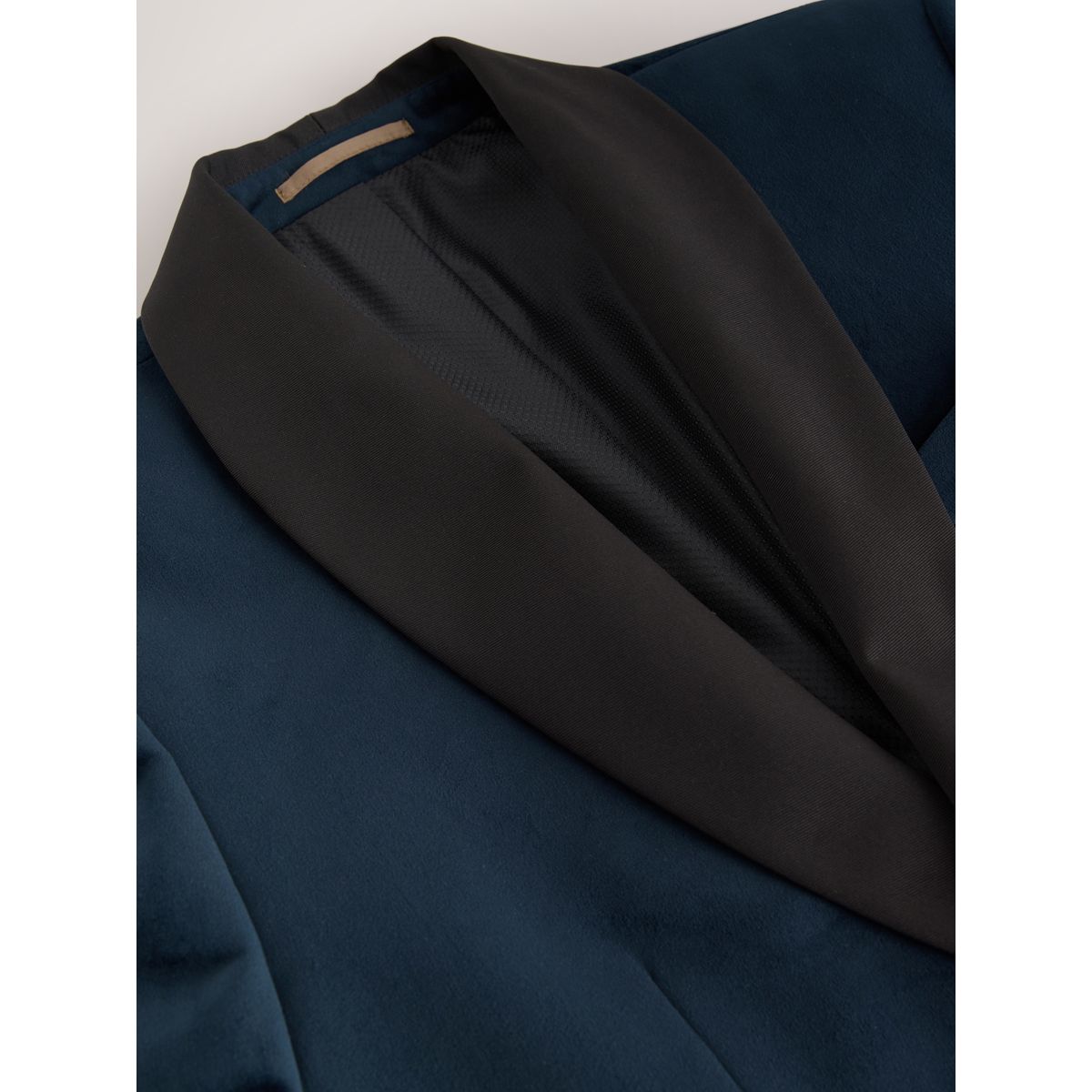Blazer en velours bleu marine, NEXT