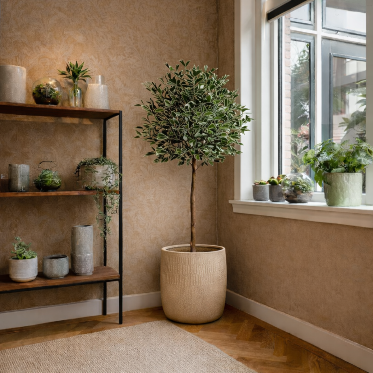 Plante artificielle FICUS vert, MICA DECORATIONS