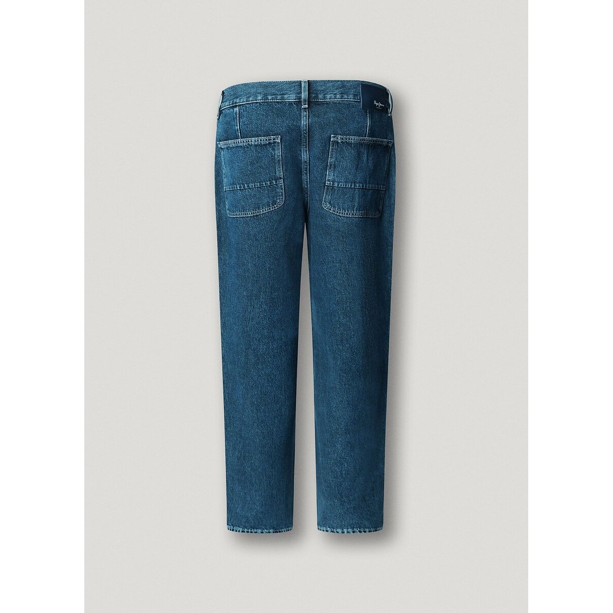 Jean tapered relaxed Carpenter bleu moyen, PEPE JEANS