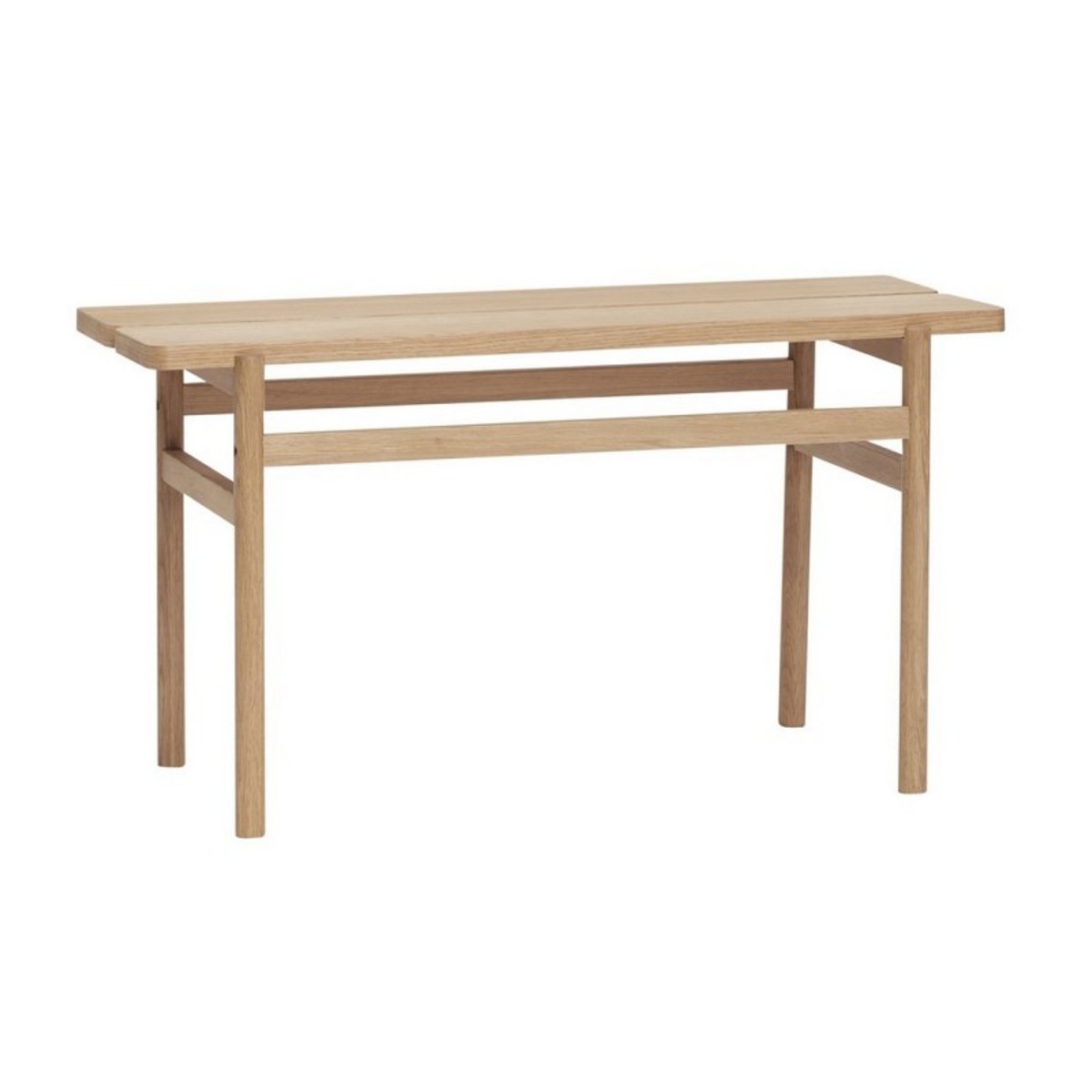 Banc bois design scandinave bois clair, HUBSCH