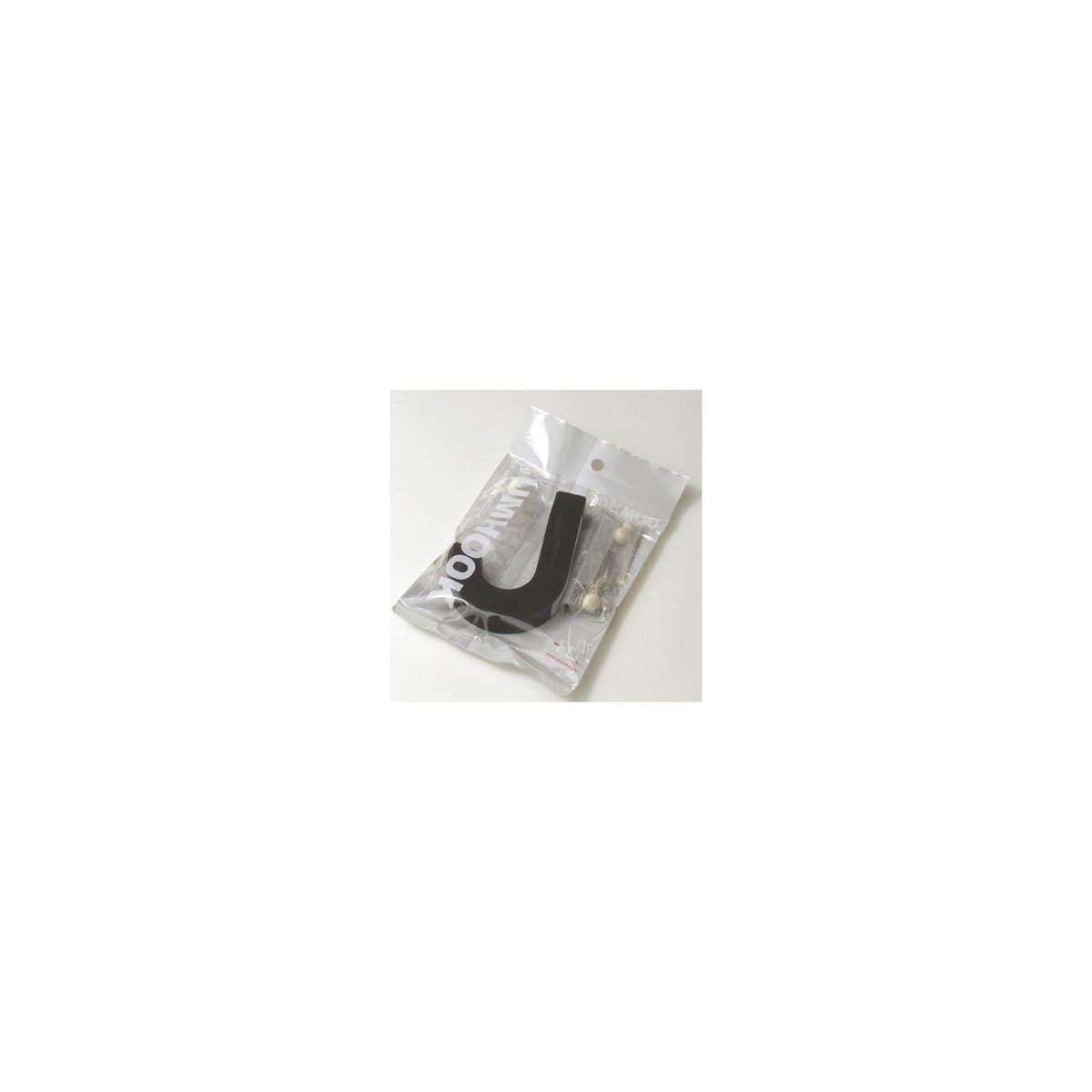 Patère en Silicone Souple Gum Hook noir, PA DESIGN
