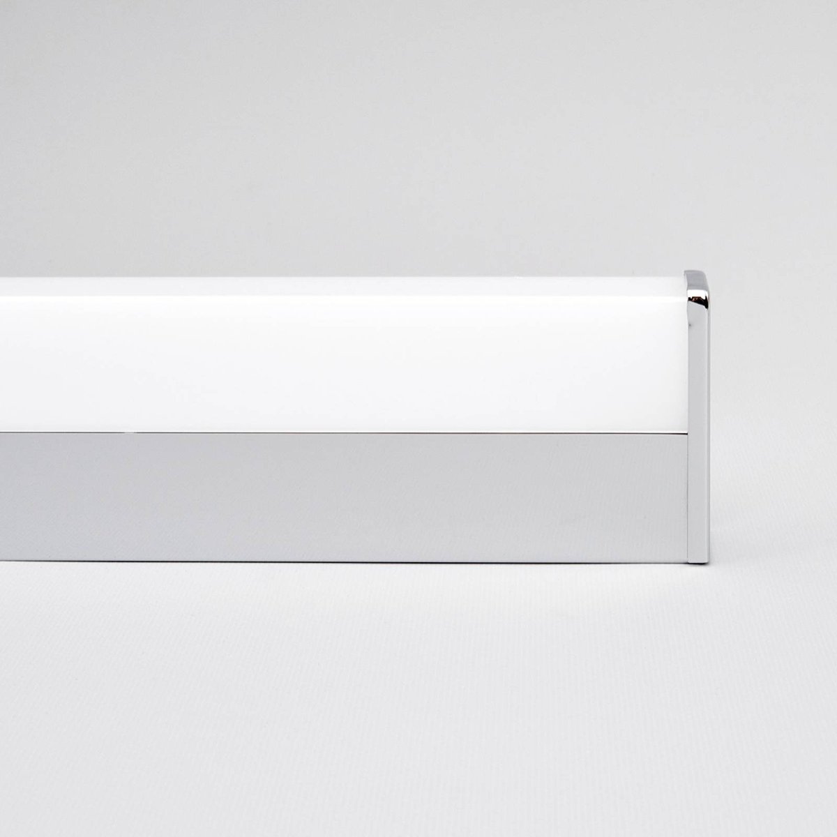 Applique en métal moderneLED, Philippa chrome, blanc, LINDBY