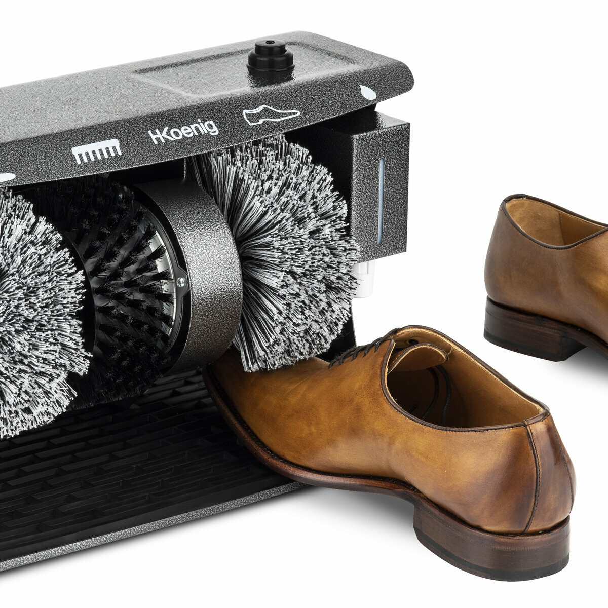 lustreuse pour chaussures - u600 gris, H.KOENIG
