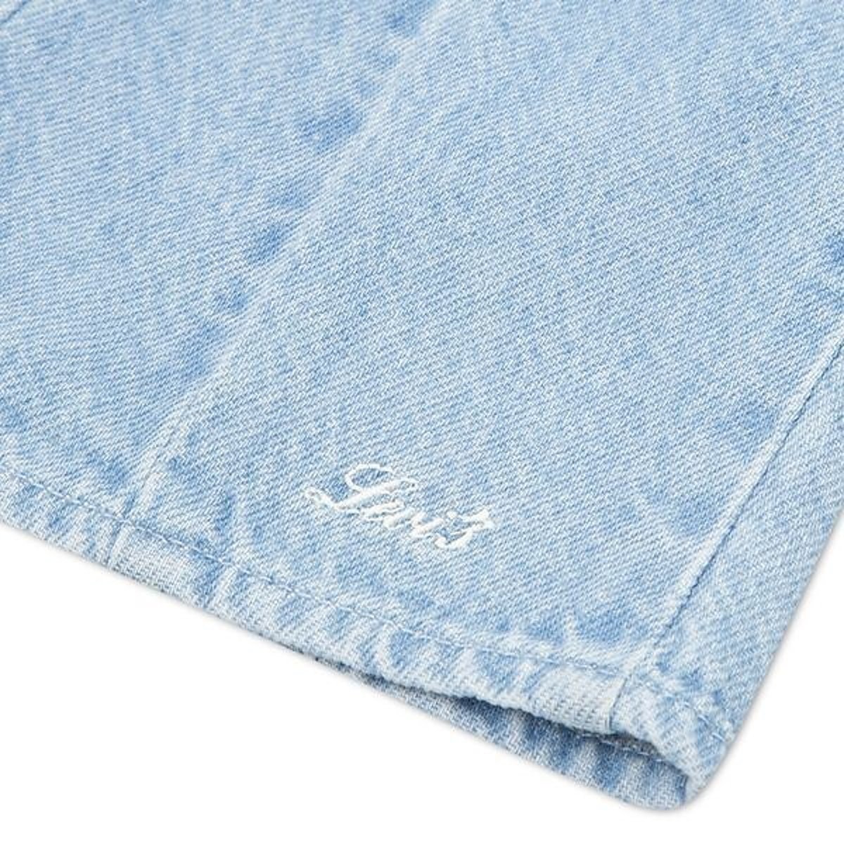 Denim-Kleid mit Trägern denim hellblau, LEVI'S KIDS
