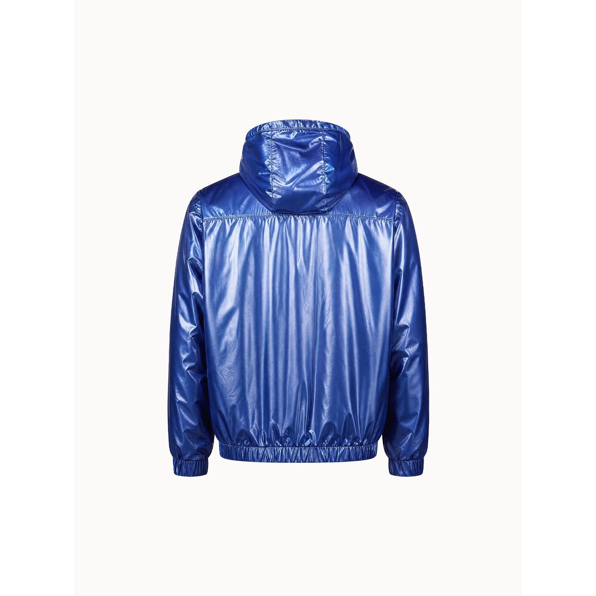 Veste de pluie déperlante effet métallisé Contemporain blue, LE COQ SPORTIF