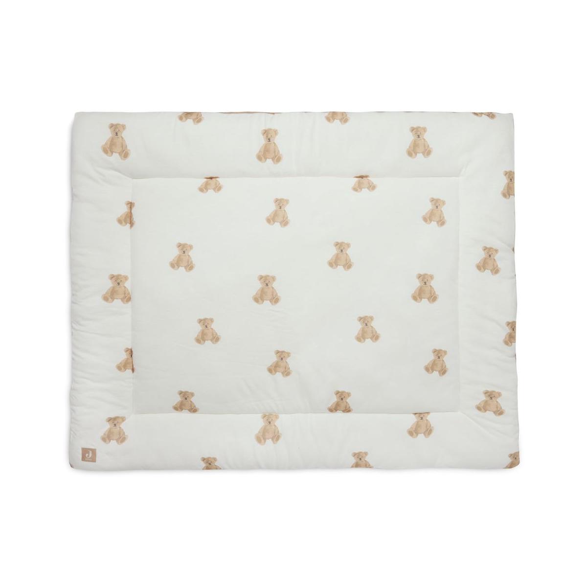 Tapis de jeu blanc, marron clair, JOLLEIN