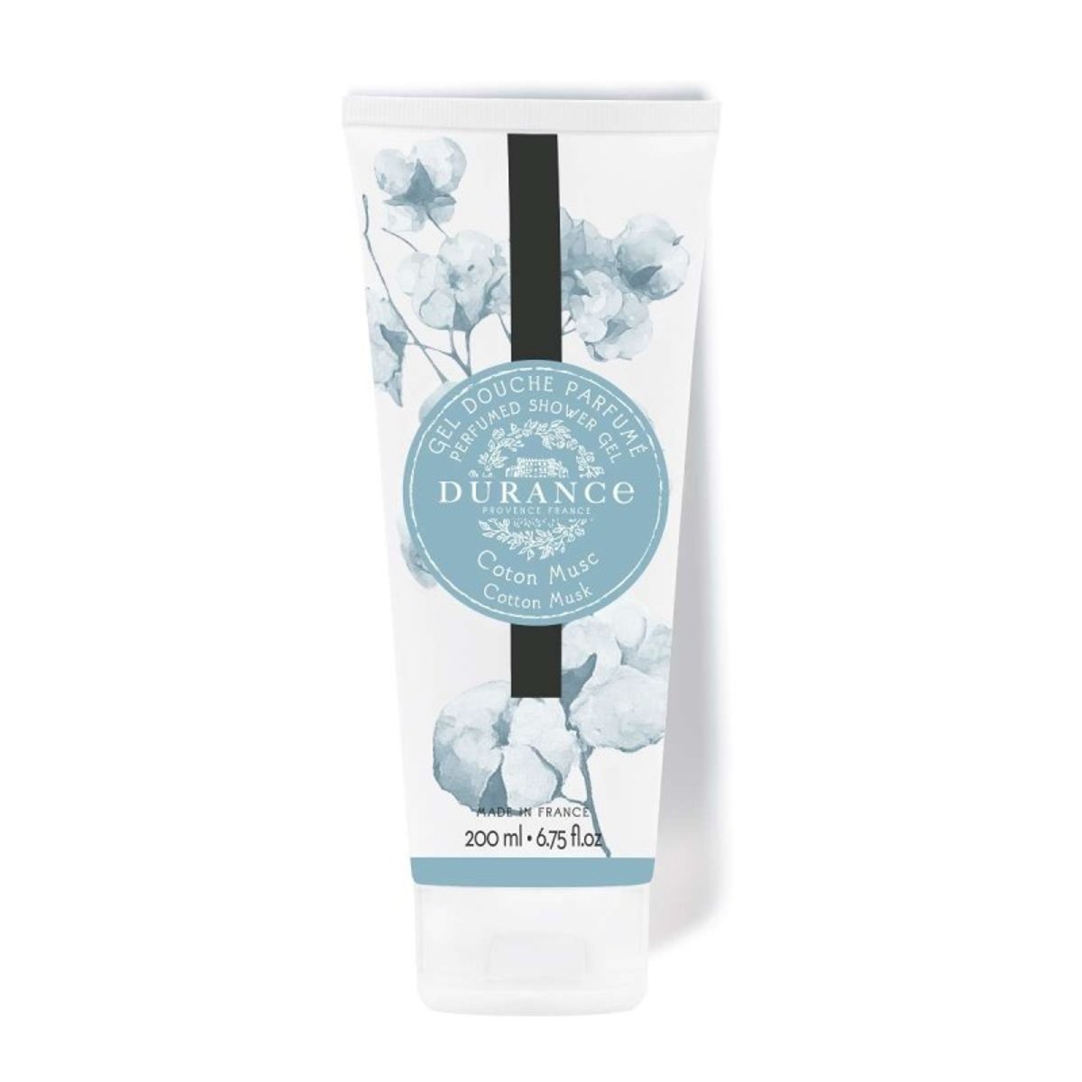 Gel douche COTON MUSC couleur unique, DURANCE