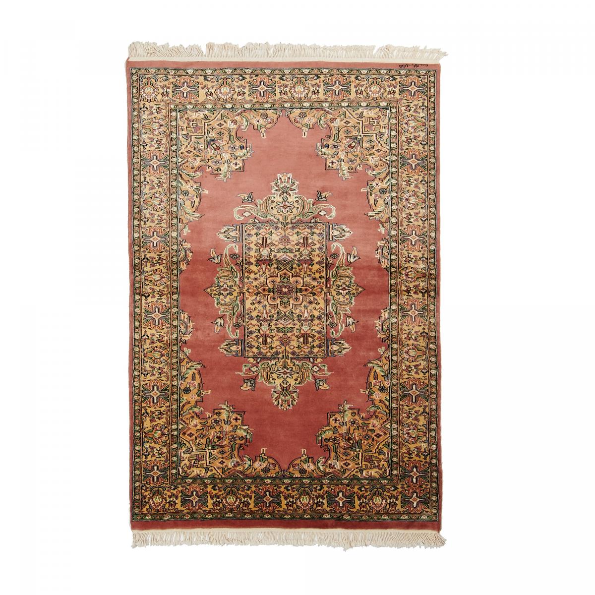 Authentique tapis d'Orient fait main en laine ISAFAHANI multicolore, UN AMOUR DE TAPIS