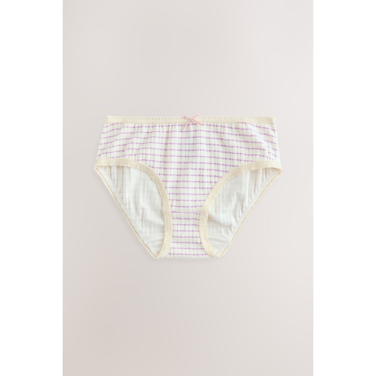 Culotte texturée, lot de 5 rayé/uni, NEXT