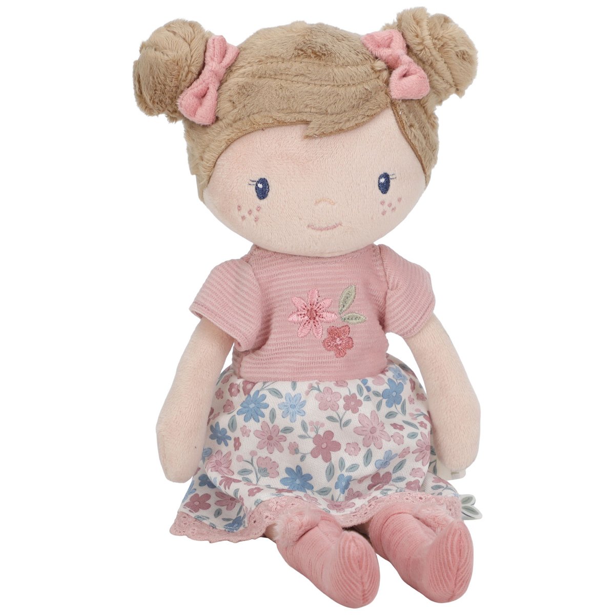 Poupée rose, bleu, blanc, LITTLE DUTCH