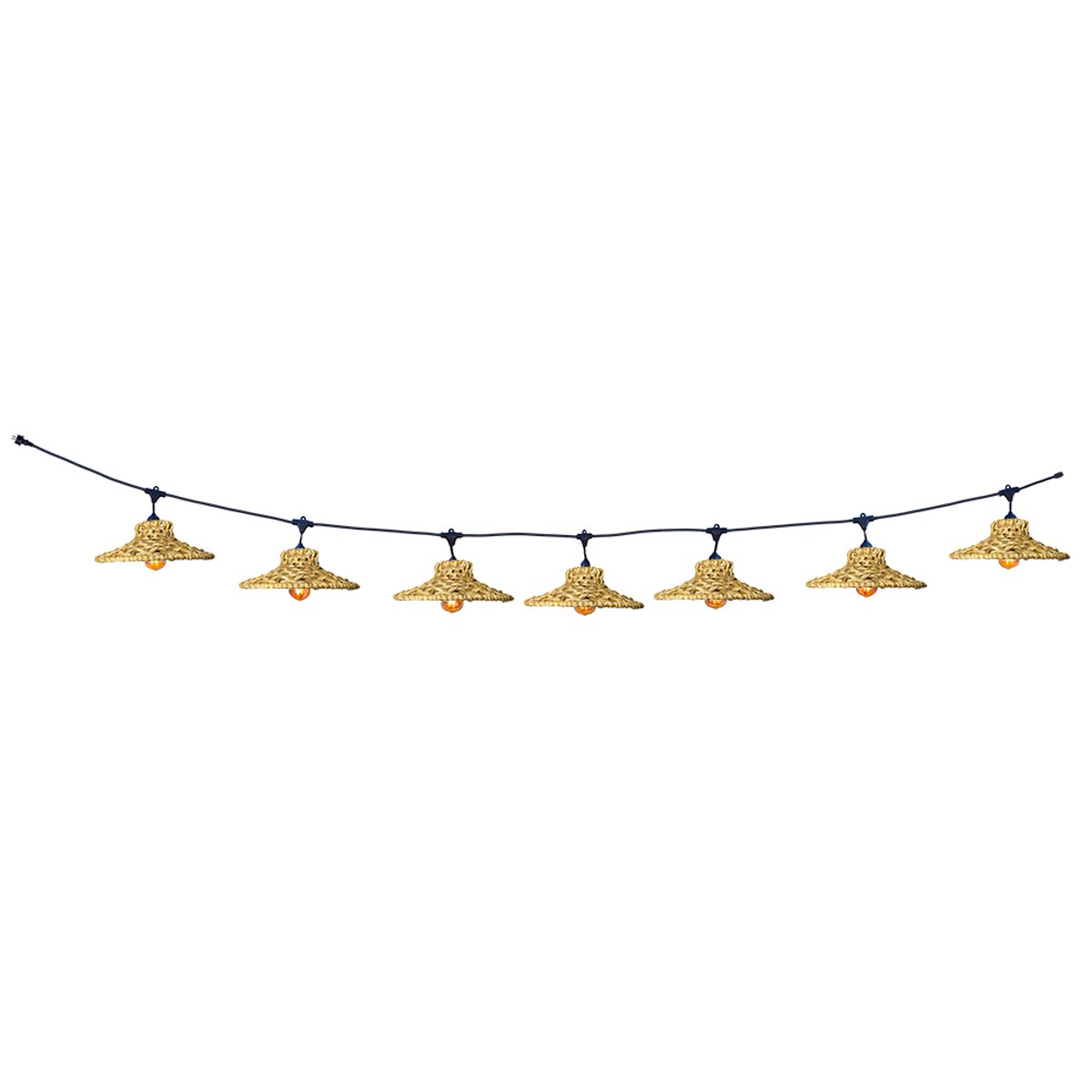 Guirlande connectable E27 MOOREA beige, LUMISKY