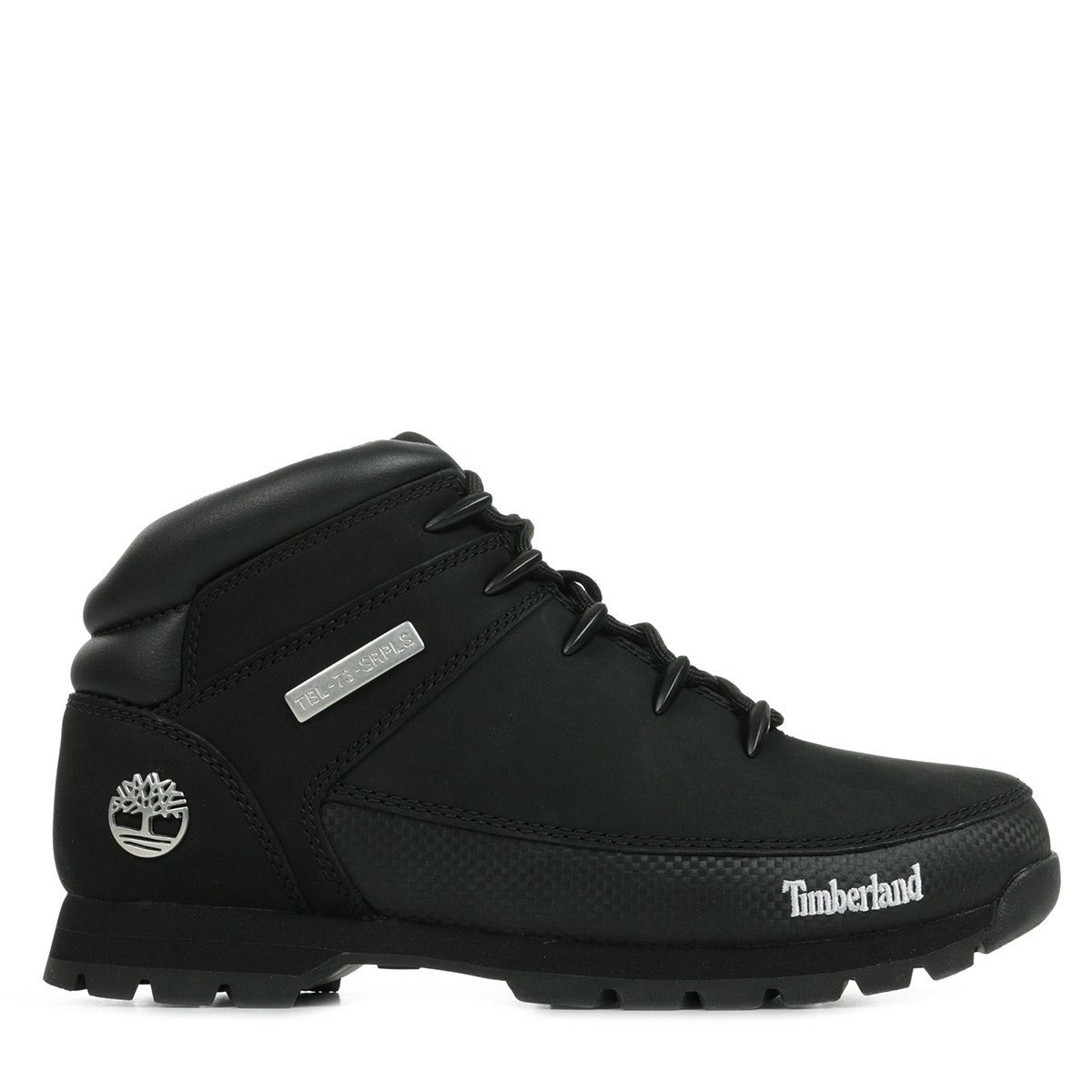 Boots en cuir EURO SPRINT MIDE LACE noir, TIMBERLAND