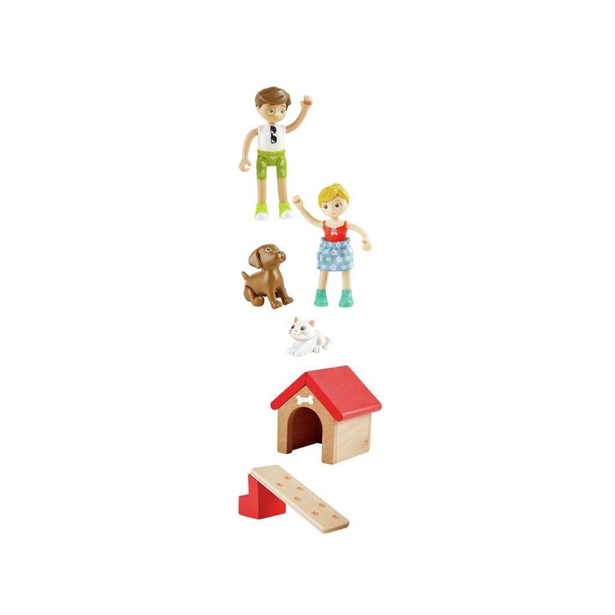 Maison de poupées Interactive avec sons multicolore, HAPE