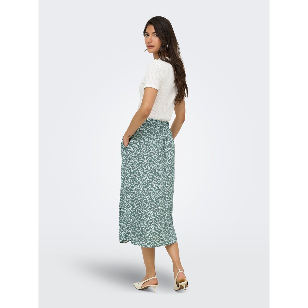Jupe balsam green 1, ONLY