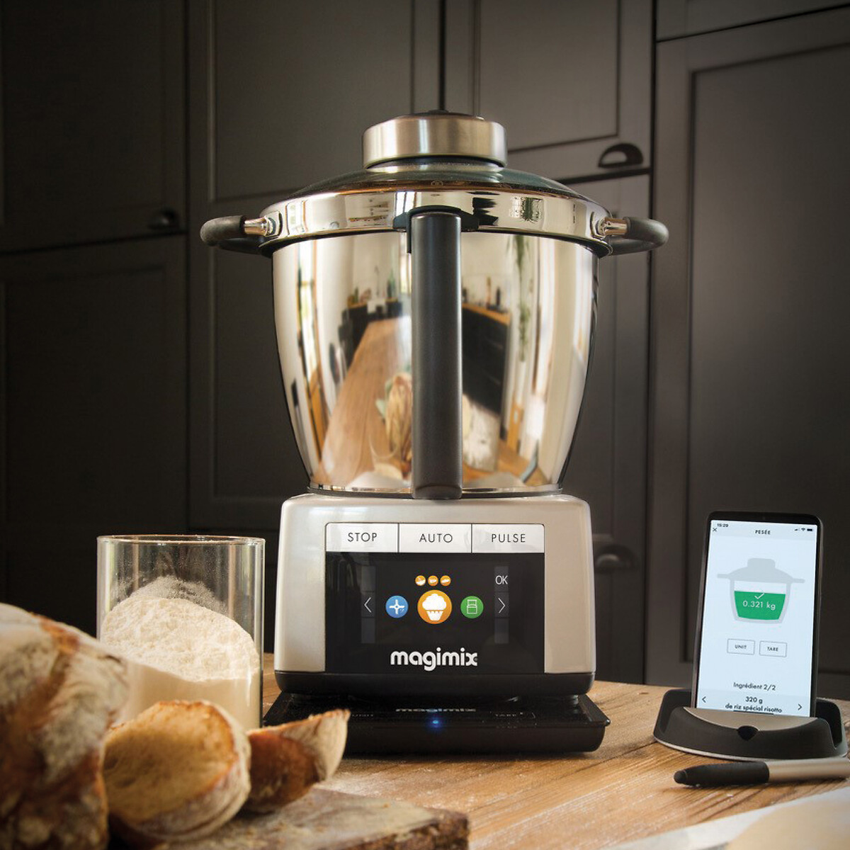 Robot cuiseur Cook Expert Connect 18913 chrome, MAGIMIX