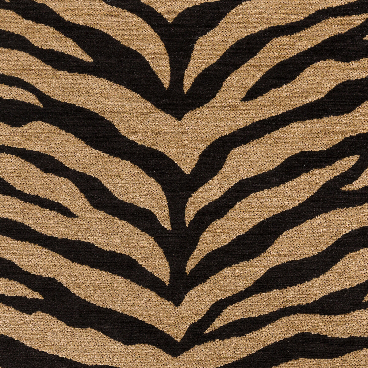 Tafelfauteuil in notenhout, jacquard stof, Izag dierenprint, AM.PM