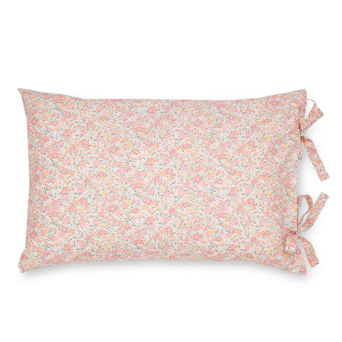 Parure de lit liberty Loveston pour grand lit double rose corail, beige, LAURA ASHLEY