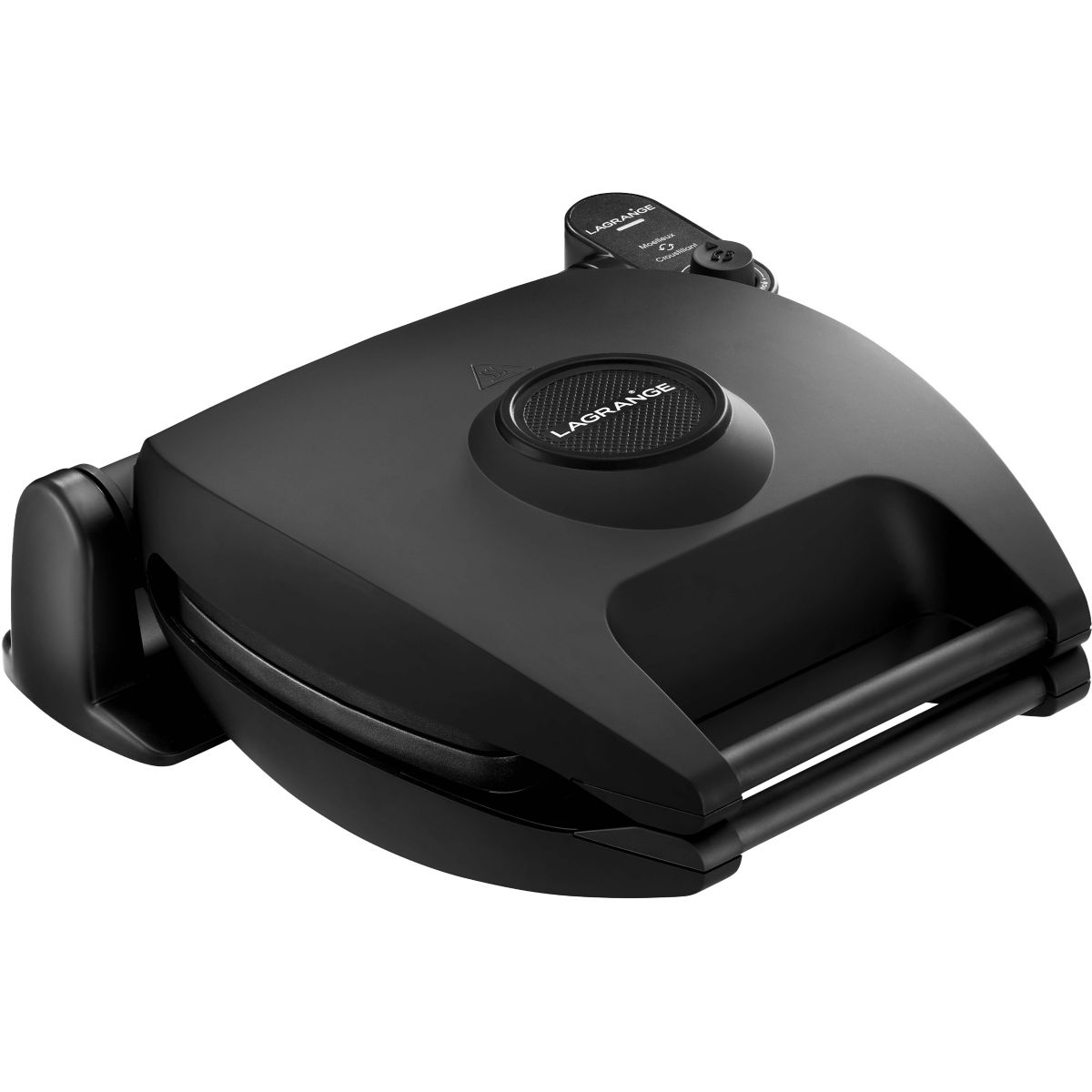 Croque, gaufrier, gaufrette Premium 2 Noir G+GT+CM+spatule 018663 couleur unique, LAGRANGE