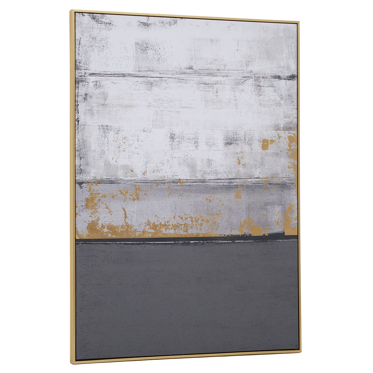 143 x 103cm Oil Paint Abstract Wall Art black, FIFTY FIVE SOUTH