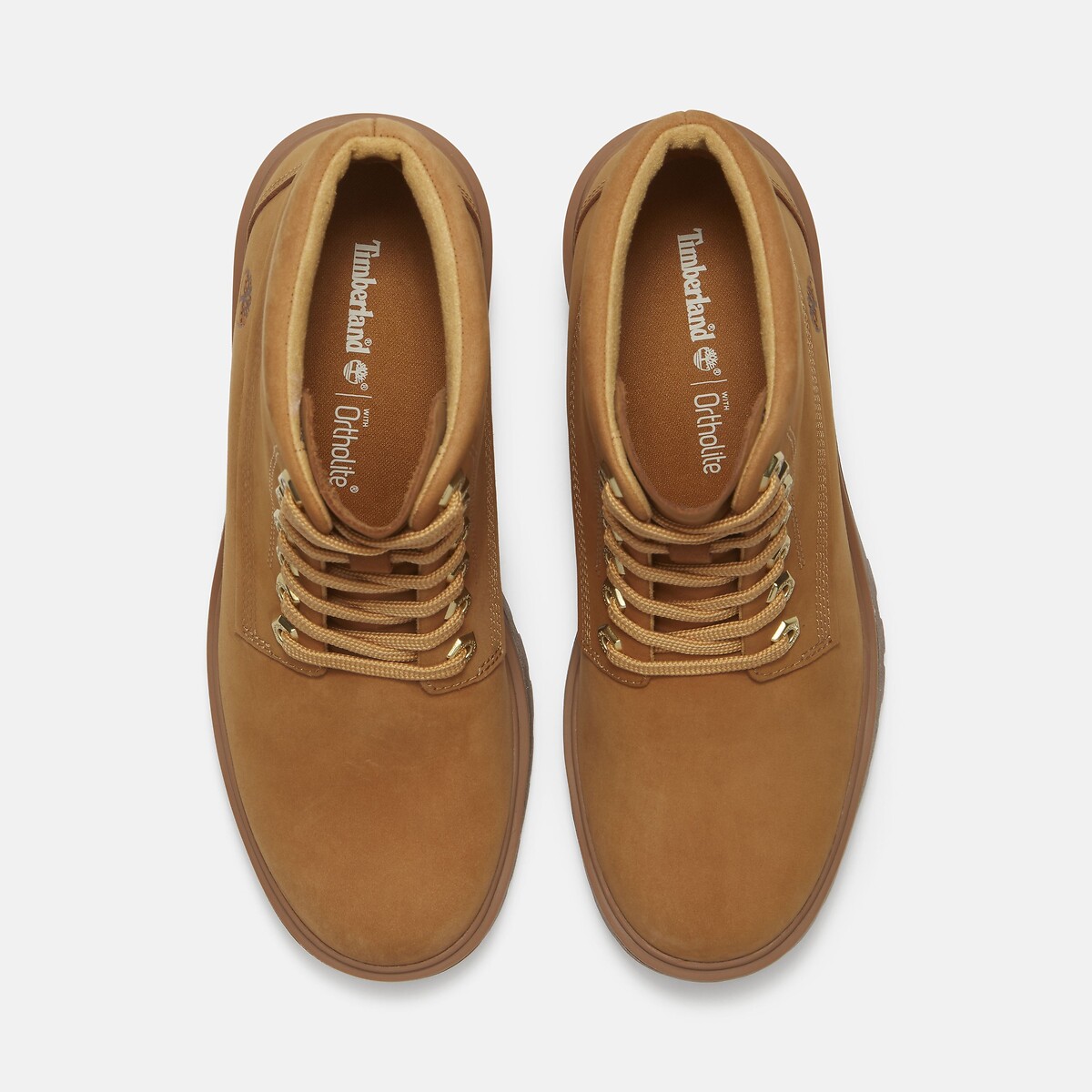 Bottines à talon, en cuir, STONE HEIGHTS MIS LACE miel, TIMBERLAND