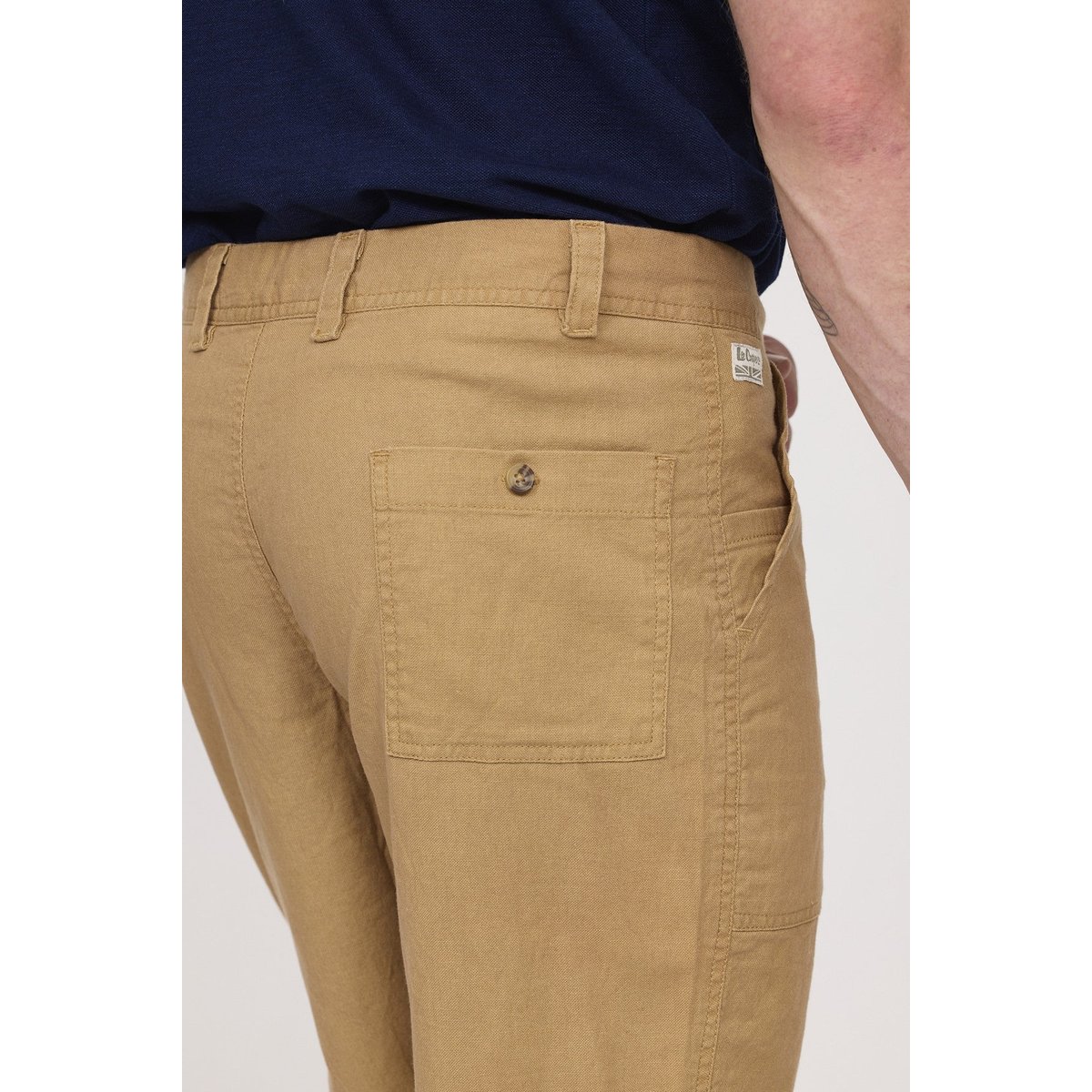 Short coton regular NINO marron, LEE COOPER