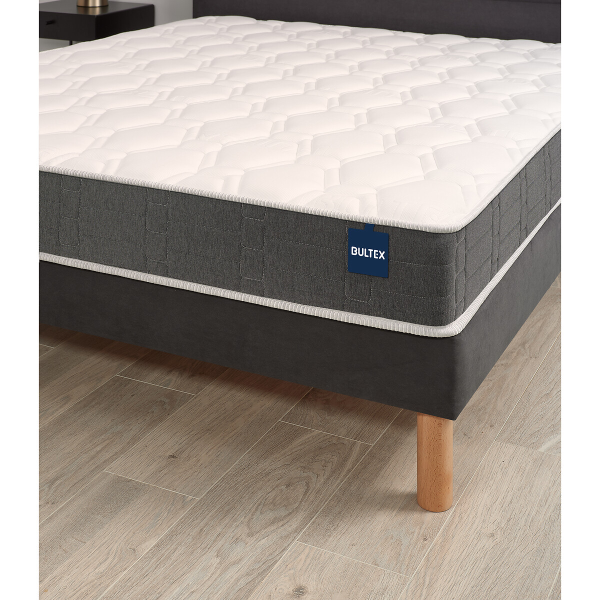 Materasso schiuma HR Regular BULTEX® 19 cm bianco/grigio fumo, BULTEX
