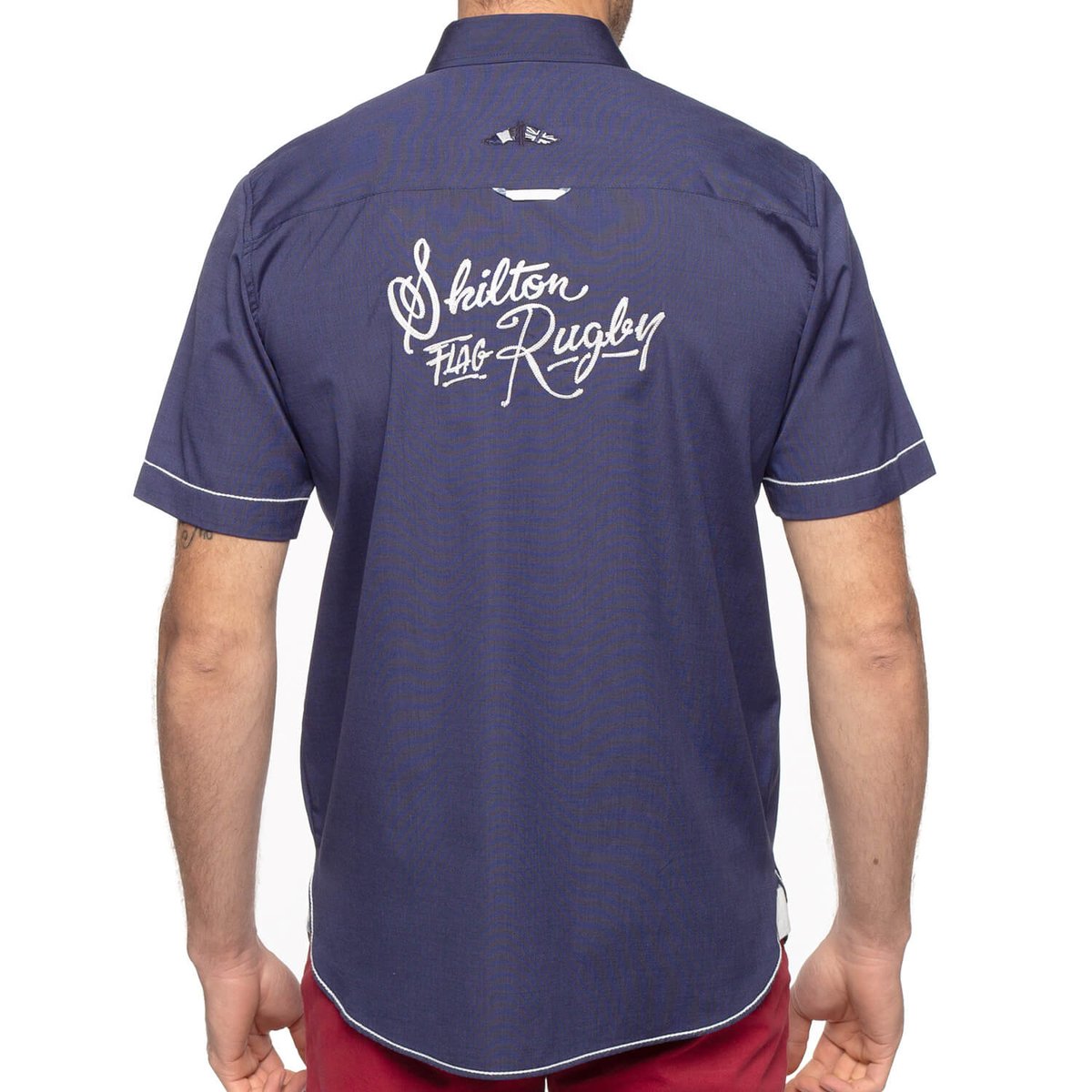 Chemise rugby flag Indigo sur Shilton : le vêtement Rugby Sportswear ! navy, SHILTON