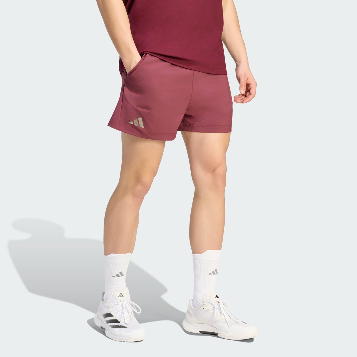 Ensemble Short Et Cuissard Sh Ensemble Short Et Cuissard Sh maroon, adidas Performance